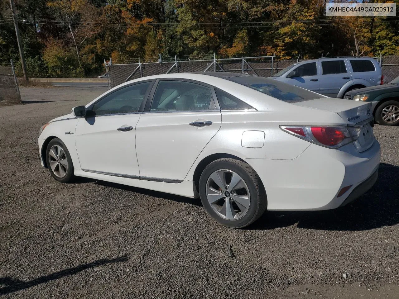 2012 Hyundai Sonata Hybrid VIN: KMHEC4A49CA020912 Lot: 76721434