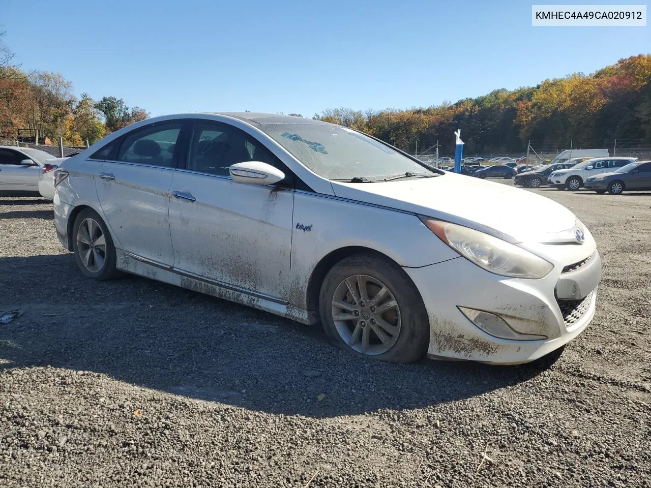 2012 Hyundai Sonata Hybrid VIN: KMHEC4A49CA020912 Lot: 76721434