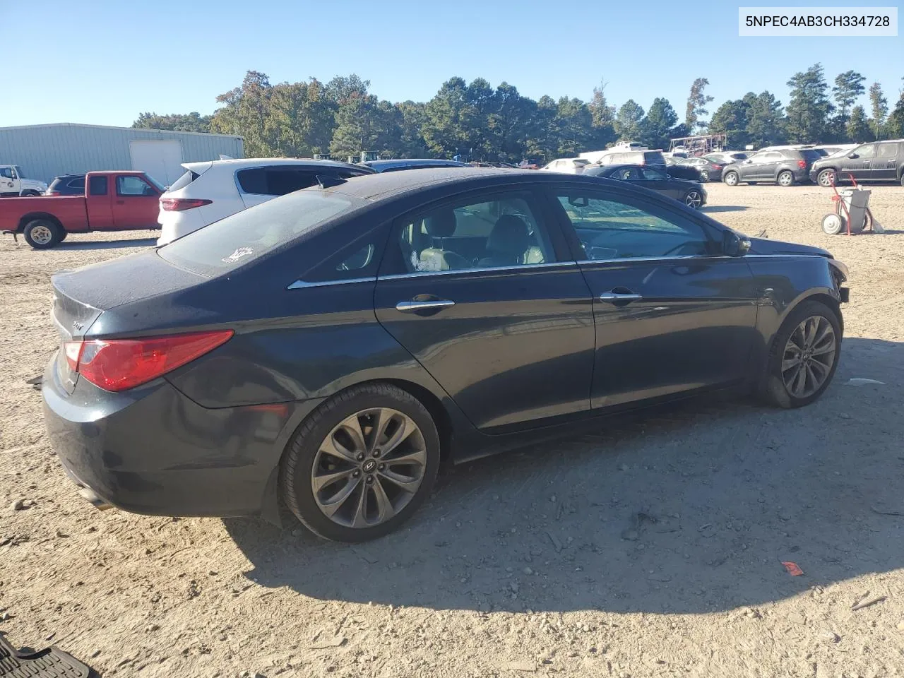 2012 Hyundai Sonata Se VIN: 5NPEC4AB3CH334728 Lot: 76806854