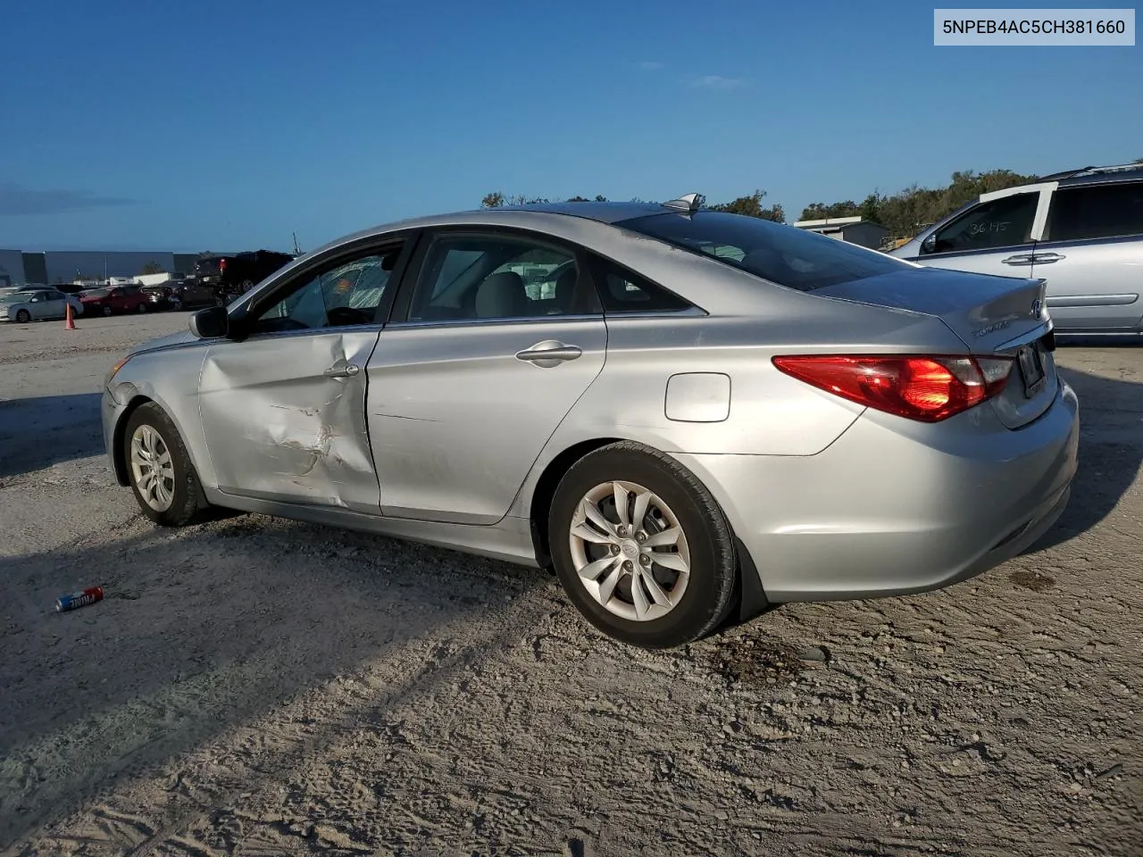 2012 Hyundai Sonata Gls VIN: 5NPEB4AC5CH381660 Lot: 76810784