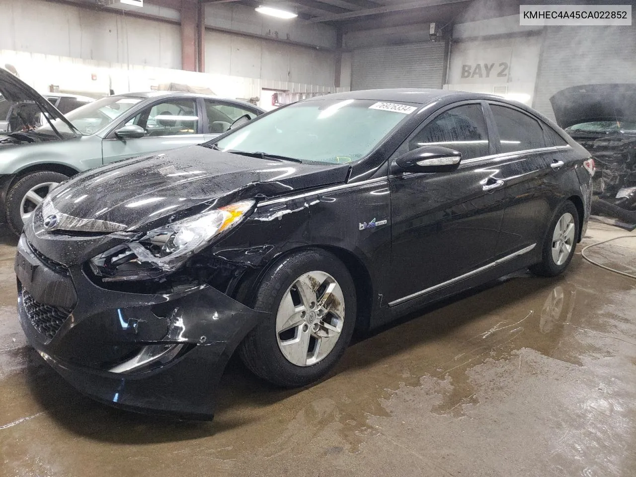 2012 Hyundai Sonata Hybrid VIN: KMHEC4A45CA022852 Lot: 76926334