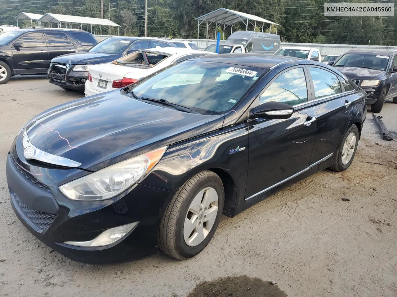 2012 Hyundai Sonata Hybrid VIN: KMHEC4A42CA045960 Lot: 76966564