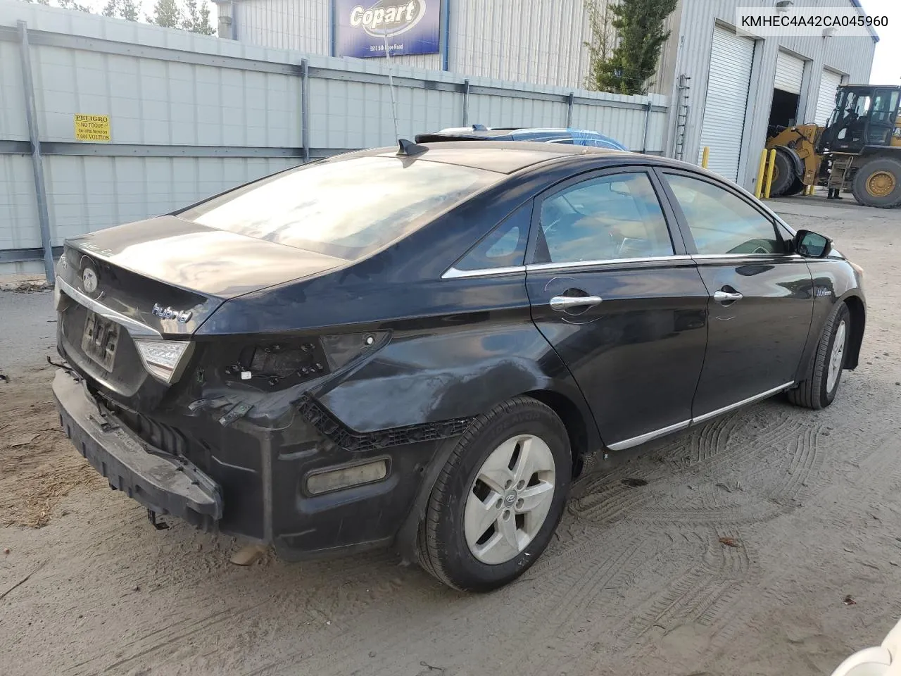 KMHEC4A42CA045960 2012 Hyundai Sonata Hybrid