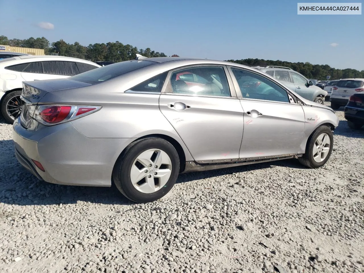 2012 Hyundai Sonata Hybrid VIN: KMHEC4A44CA027444 Lot: 77197734