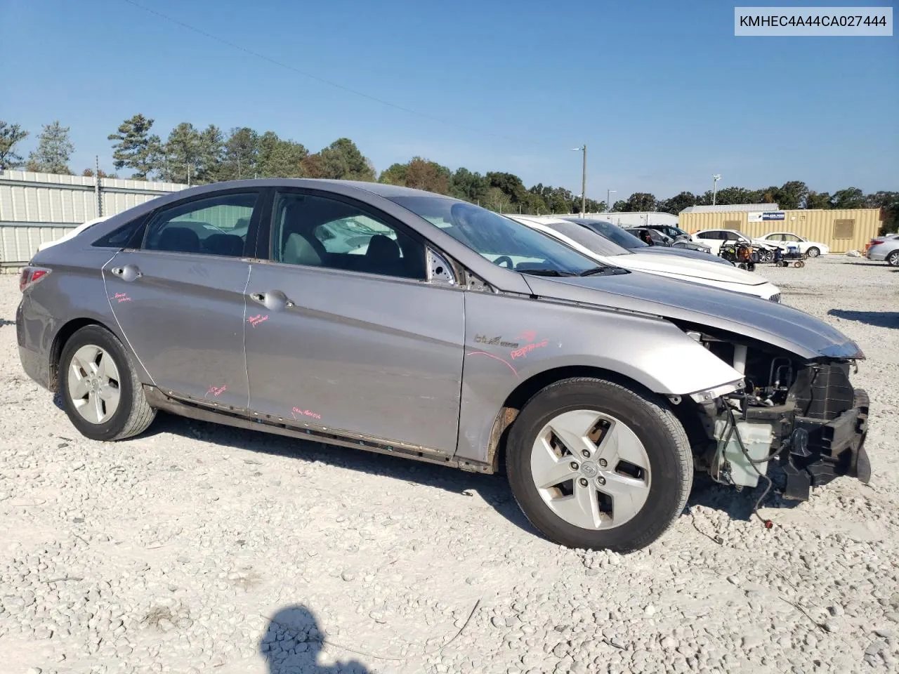 2012 Hyundai Sonata Hybrid VIN: KMHEC4A44CA027444 Lot: 77197734