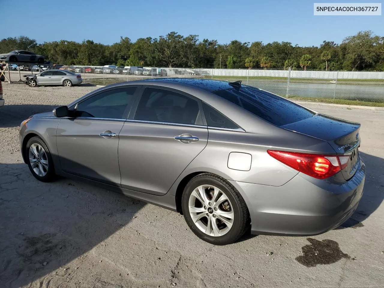 2012 Hyundai Sonata Se VIN: 5NPEC4AC0CH367727 Lot: 77255064