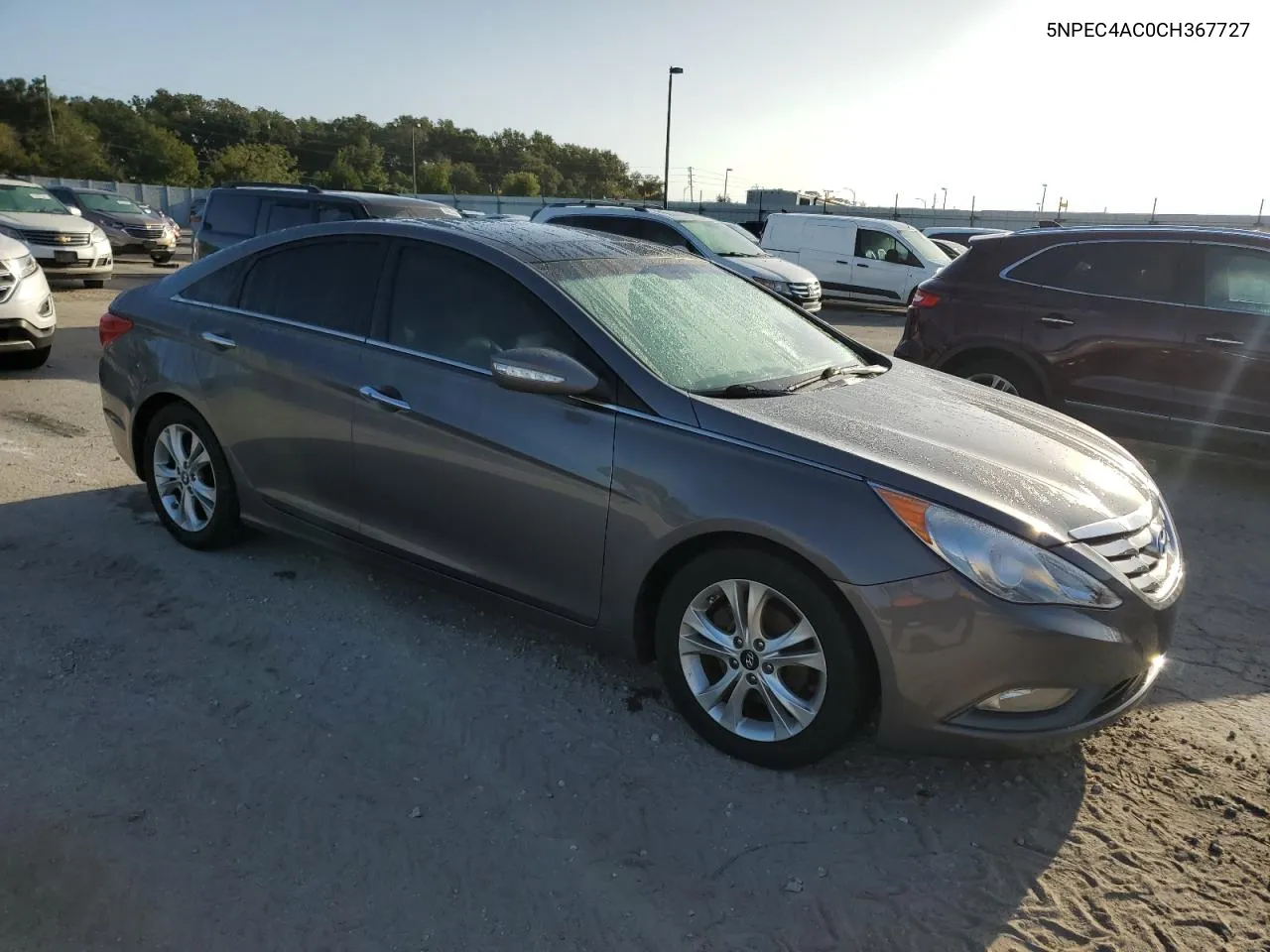 2012 Hyundai Sonata Se VIN: 5NPEC4AC0CH367727 Lot: 77255064