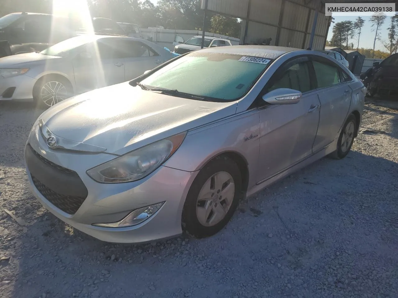 2012 Hyundai Sonata Hybrid VIN: KMHEC4A42CA039138 Lot: 77306224