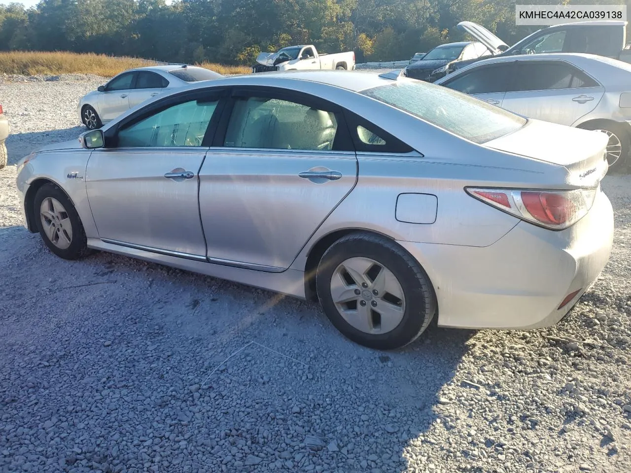 2012 Hyundai Sonata Hybrid VIN: KMHEC4A42CA039138 Lot: 77306224