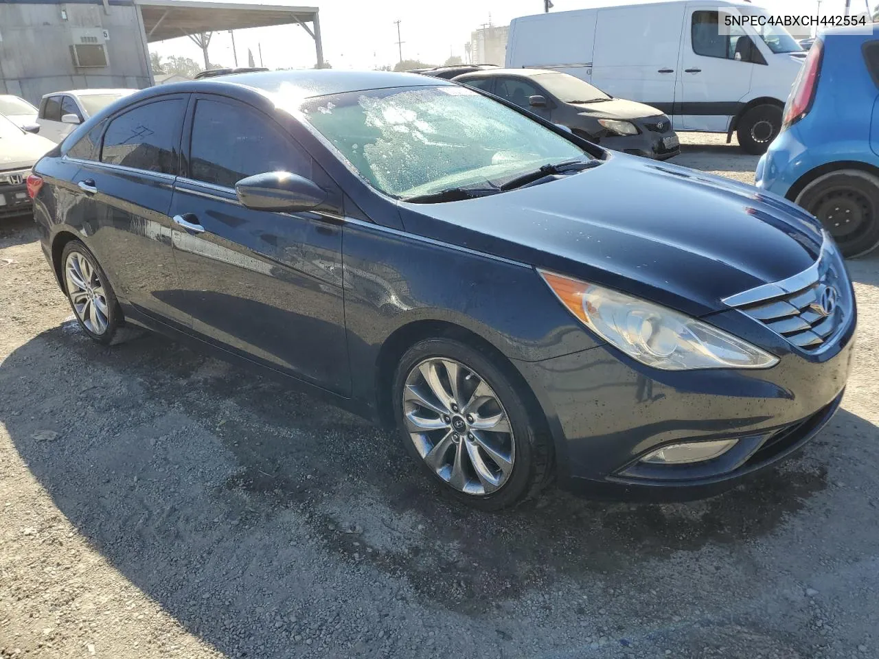 2012 Hyundai Sonata Se VIN: 5NPEC4ABXCH442554 Lot: 77316794