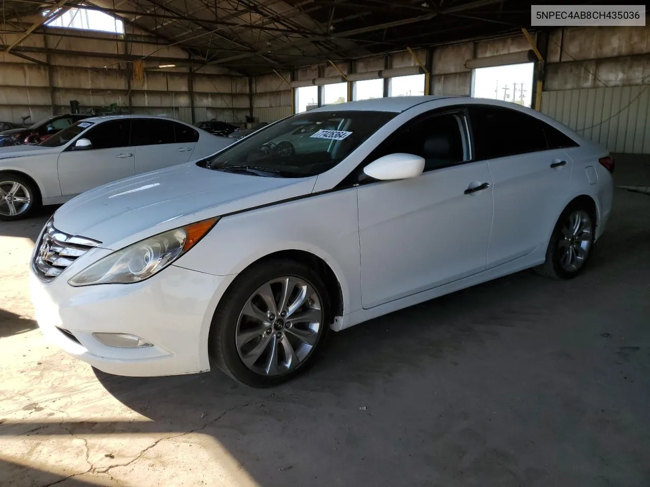 2012 Hyundai Sonata Se VIN: 5NPEC4AB8CH435036 Lot: 77426364