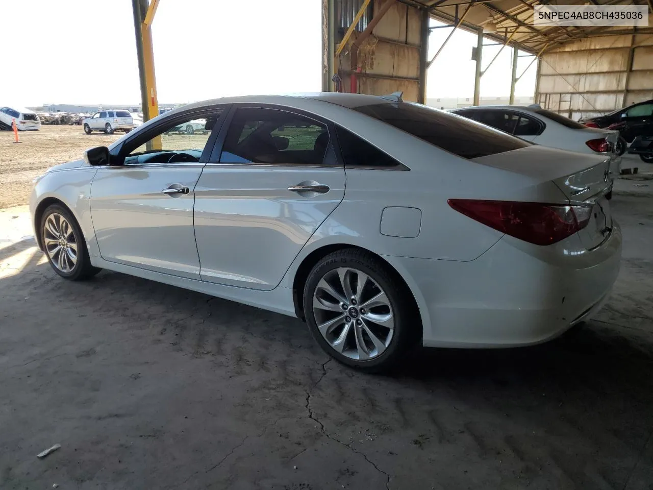 2012 Hyundai Sonata Se VIN: 5NPEC4AB8CH435036 Lot: 77426364