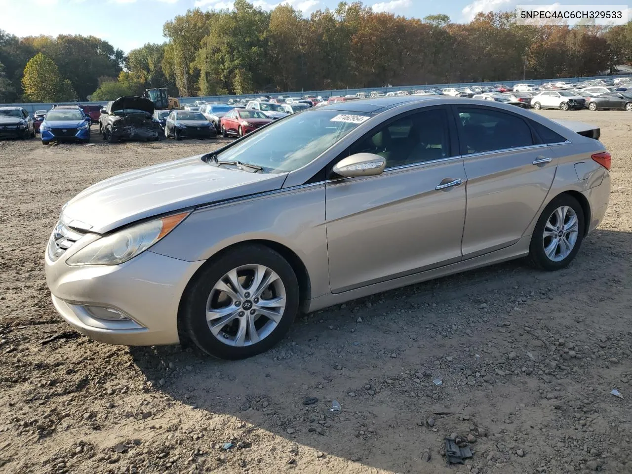 2012 Hyundai Sonata Se VIN: 5NPEC4AC6CH329533 Lot: 77462954