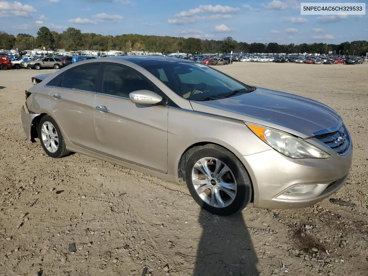 2012 Hyundai Sonata Se VIN: 5NPEC4AC6CH329533 Lot: 77462954