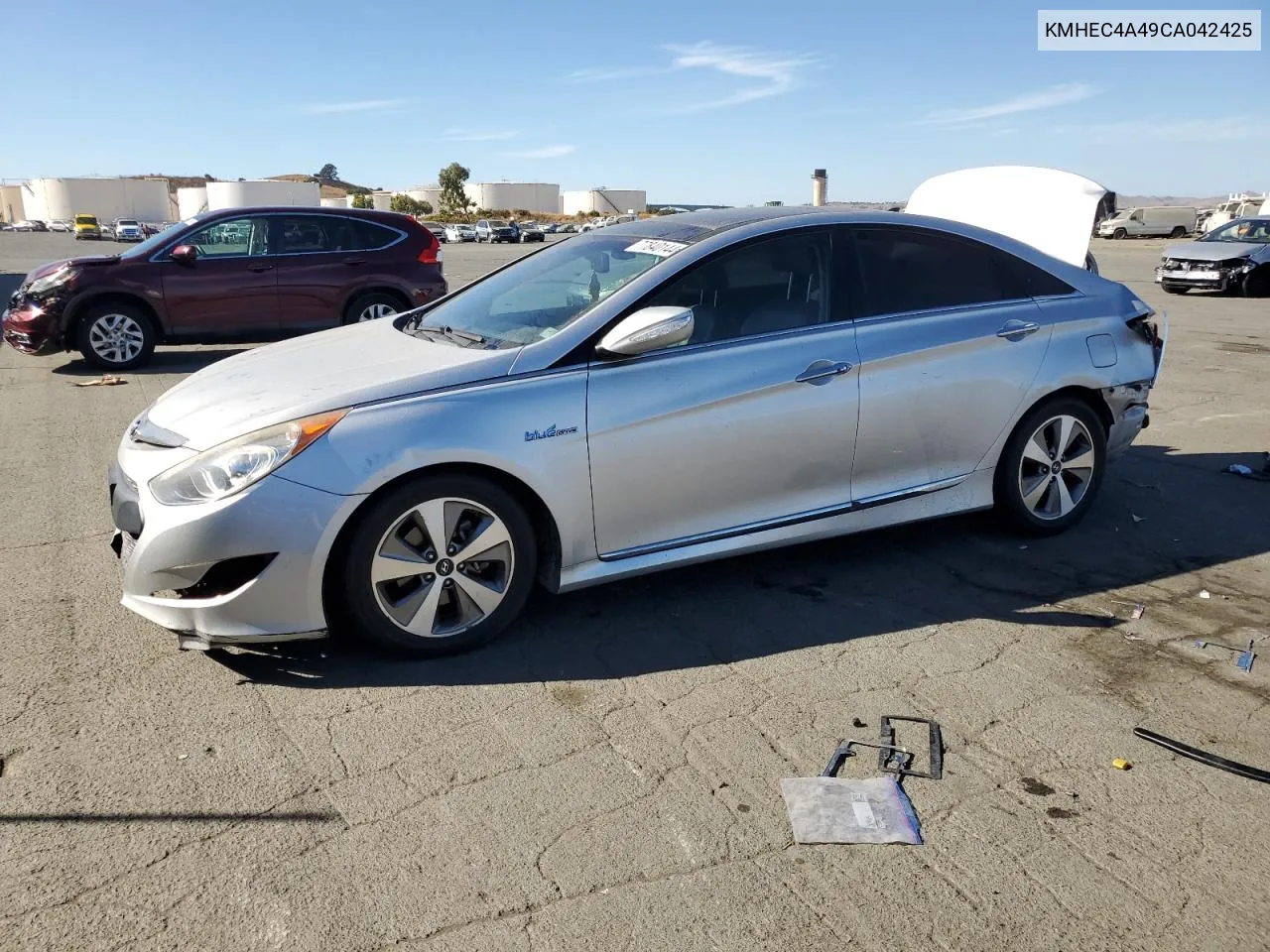 2012 Hyundai Sonata Hybrid VIN: KMHEC4A49CA042425 Lot: 77840144