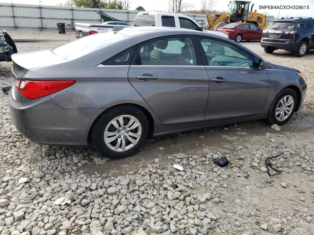 2012 Hyundai Sonata Gls VIN: 5NPEB4ACXCH328615 Lot: 77870044