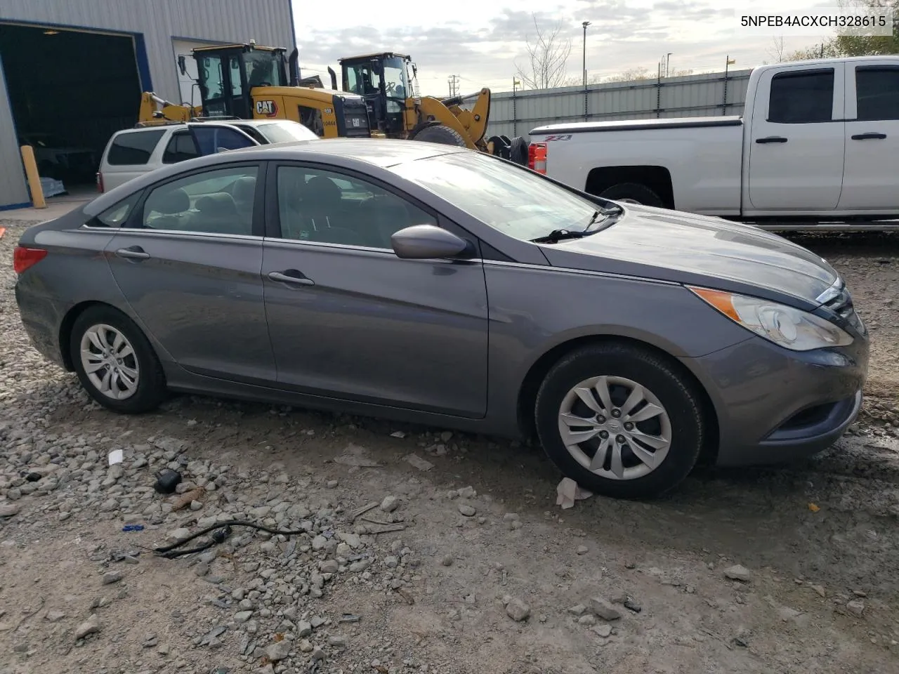 2012 Hyundai Sonata Gls VIN: 5NPEB4ACXCH328615 Lot: 77870044