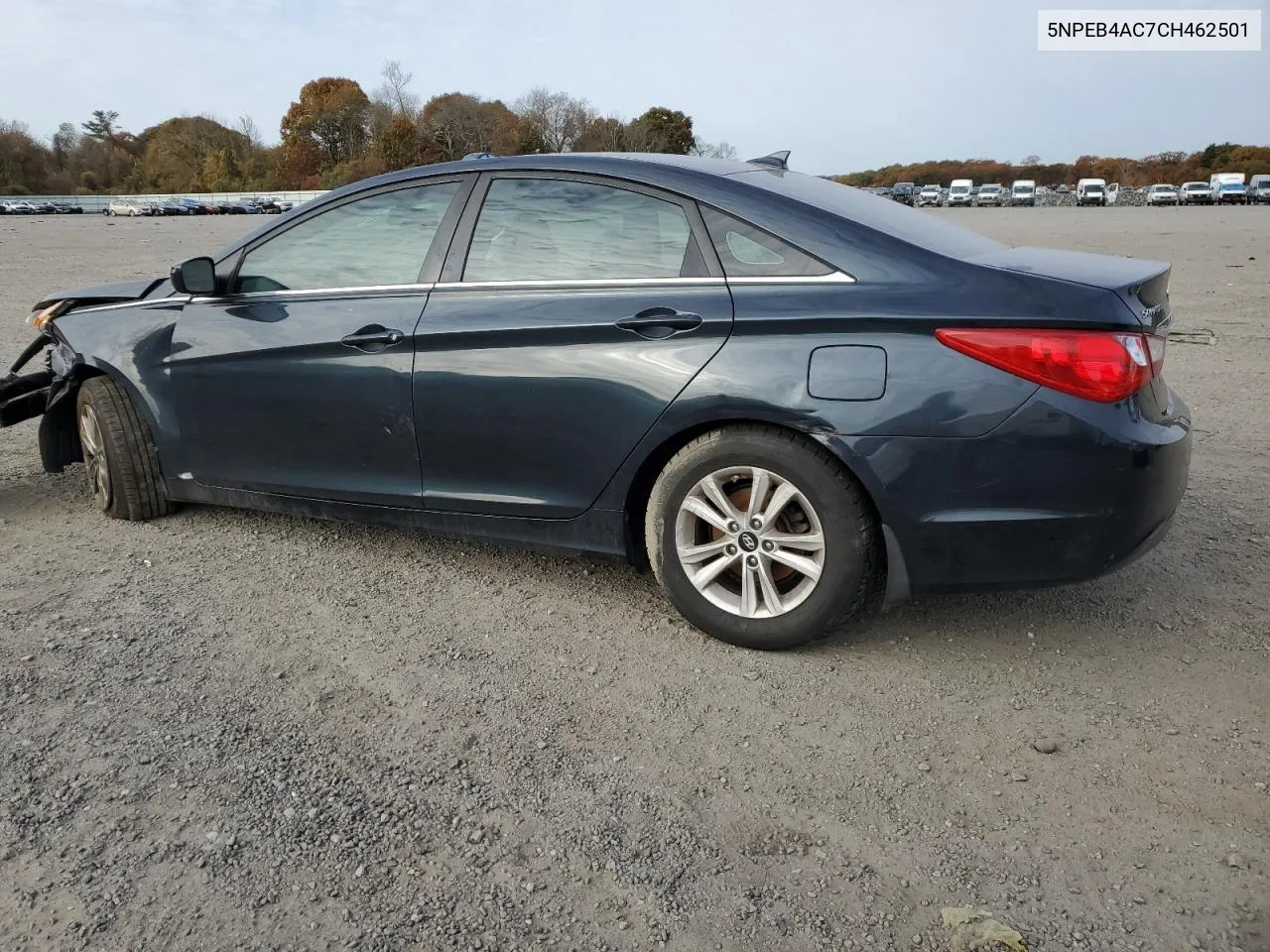 2012 Hyundai Sonata Gls VIN: 5NPEB4AC7CH462501 Lot: 78025924