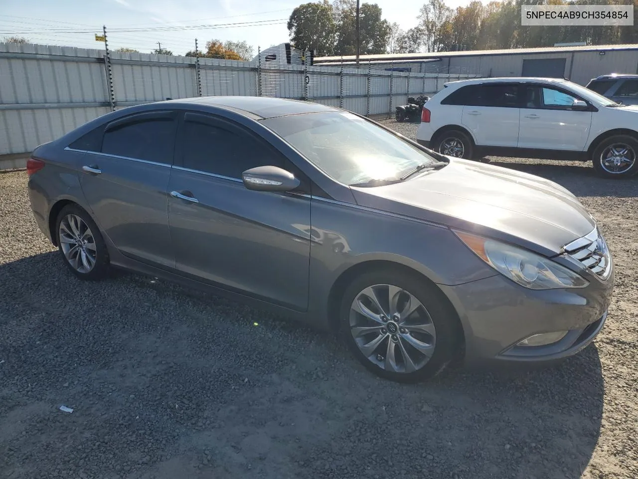 2012 Hyundai Sonata Se VIN: 5NPEC4AB9CH354854 Lot: 78081094