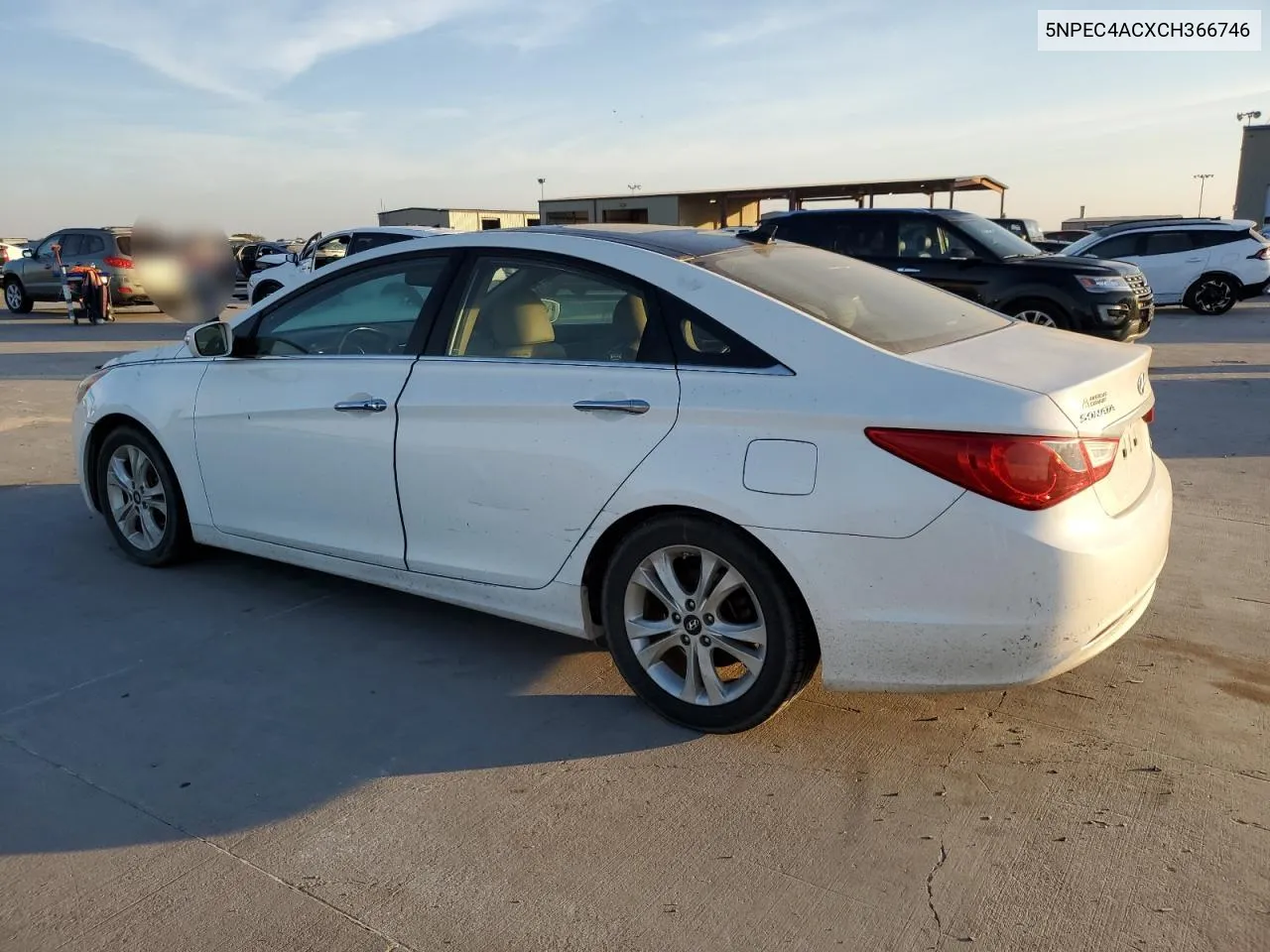 2012 Hyundai Sonata Se VIN: 5NPEC4ACXCH366746 Lot: 78161574