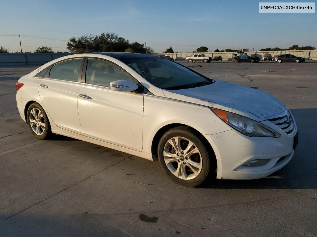 2012 Hyundai Sonata Se VIN: 5NPEC4ACXCH366746 Lot: 78161574