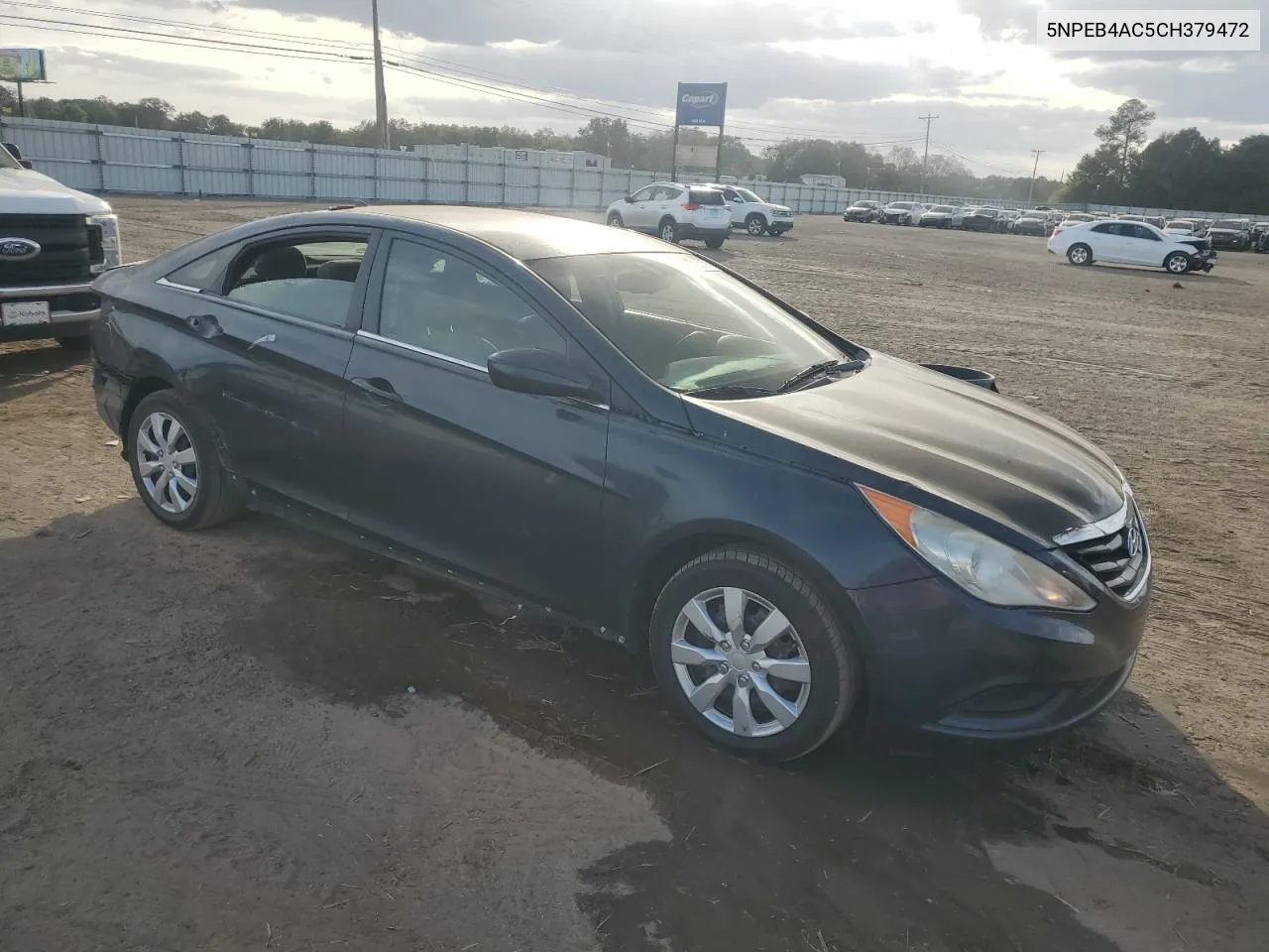 2012 Hyundai Sonata Gls VIN: 5NPEB4AC5CH379472 Lot: 78231914