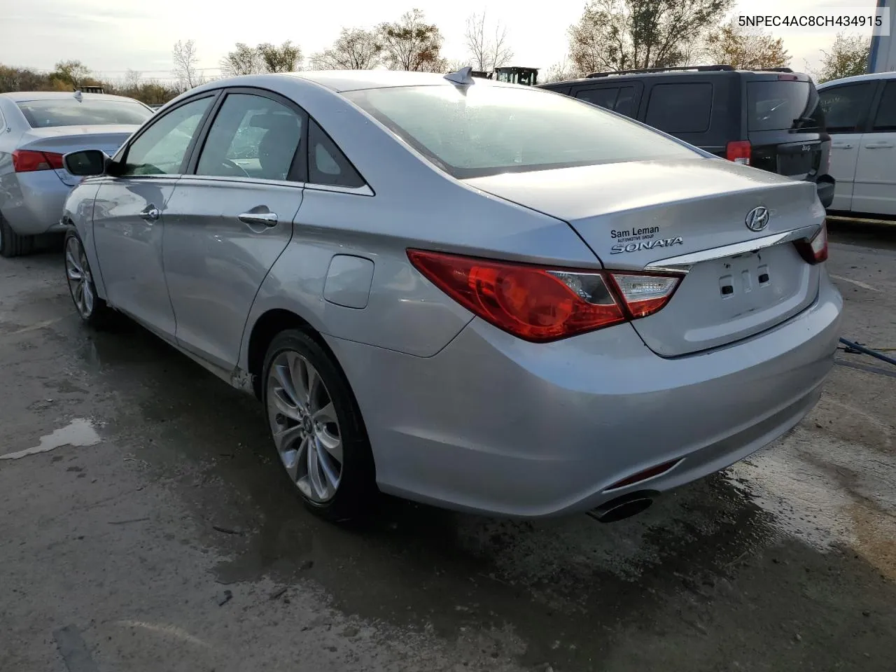 2012 Hyundai Sonata Se VIN: 5NPEC4AC8CH434915 Lot: 78264994