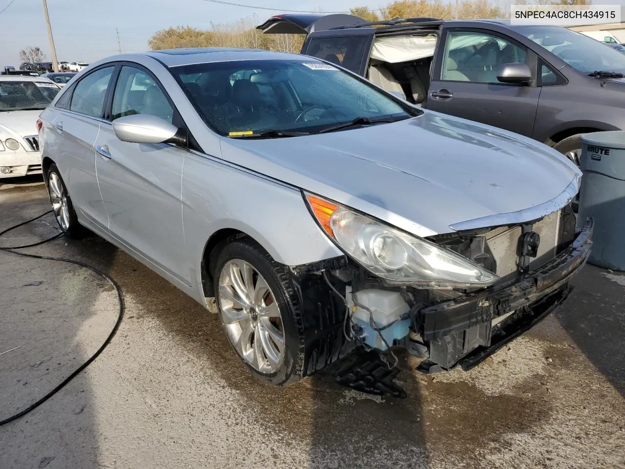 2012 Hyundai Sonata Se VIN: 5NPEC4AC8CH434915 Lot: 78264994