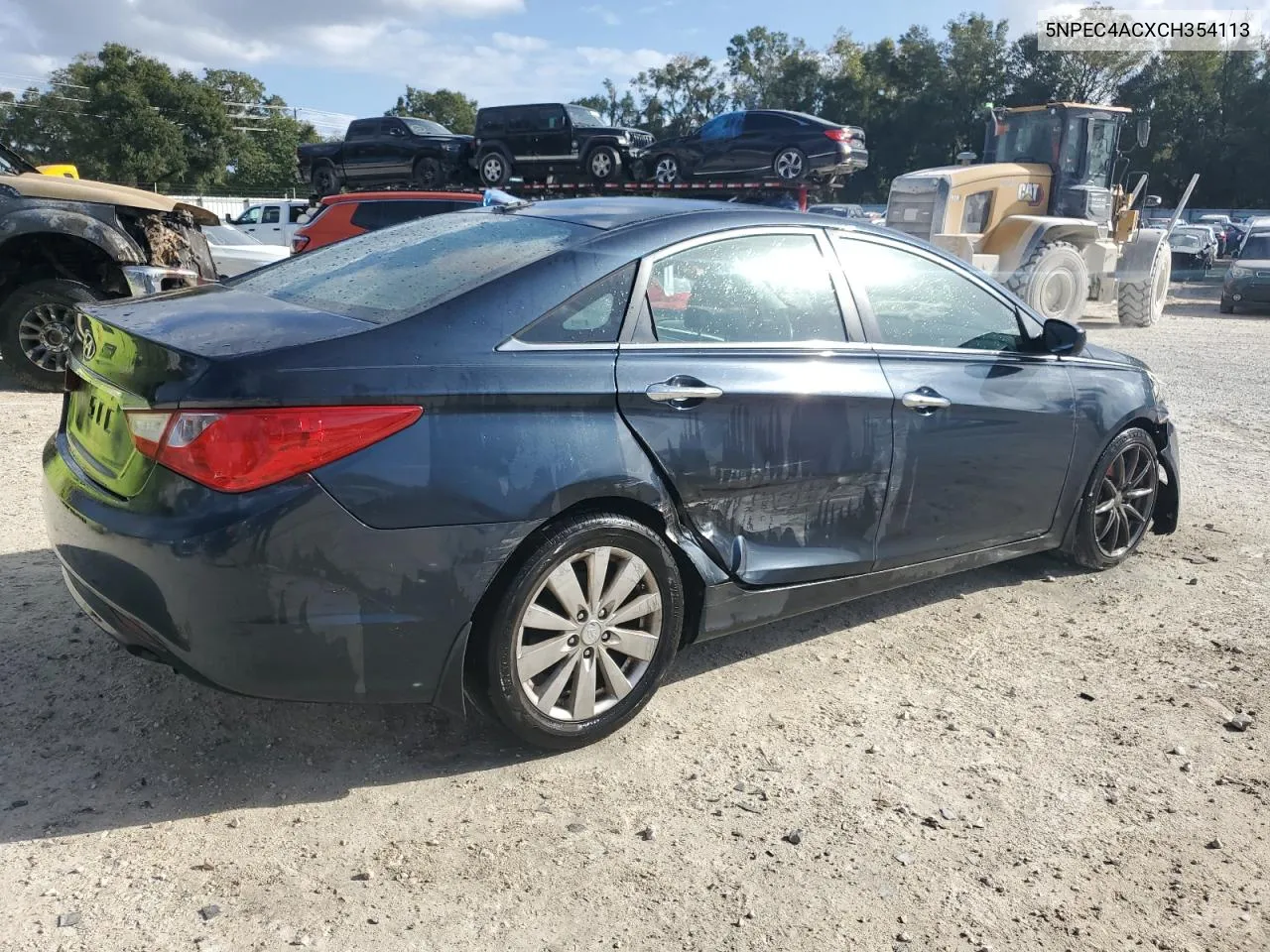 2012 Hyundai Sonata Se VIN: 5NPEC4ACXCH354113 Lot: 78410054