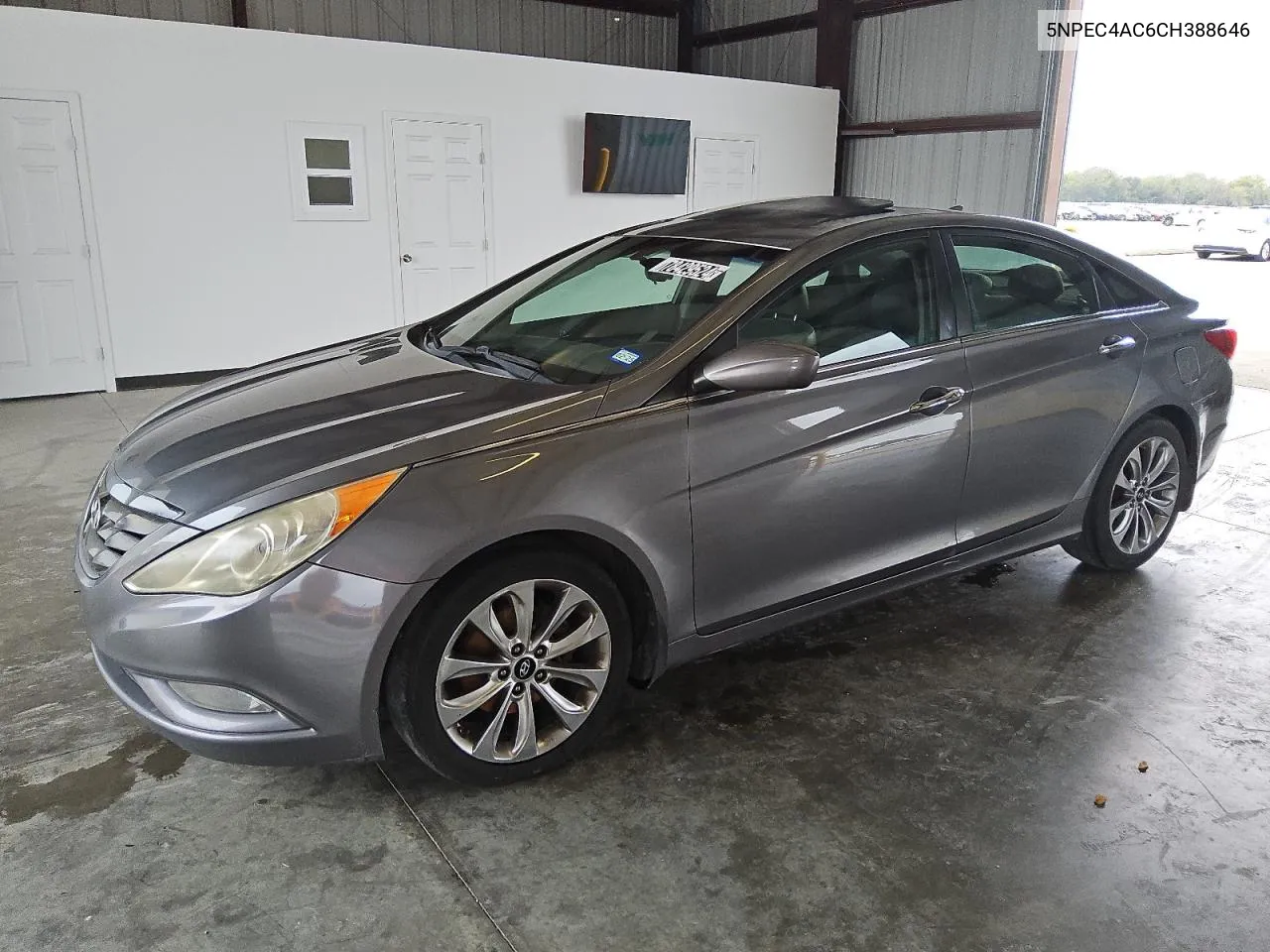 2012 Hyundai Sonata Se VIN: 5NPEC4AC6CH388646 Lot: 78429524