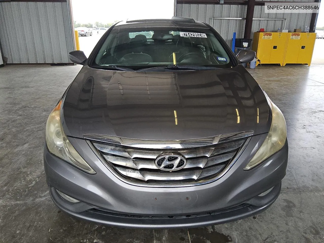 2012 Hyundai Sonata Se VIN: 5NPEC4AC6CH388646 Lot: 78429524