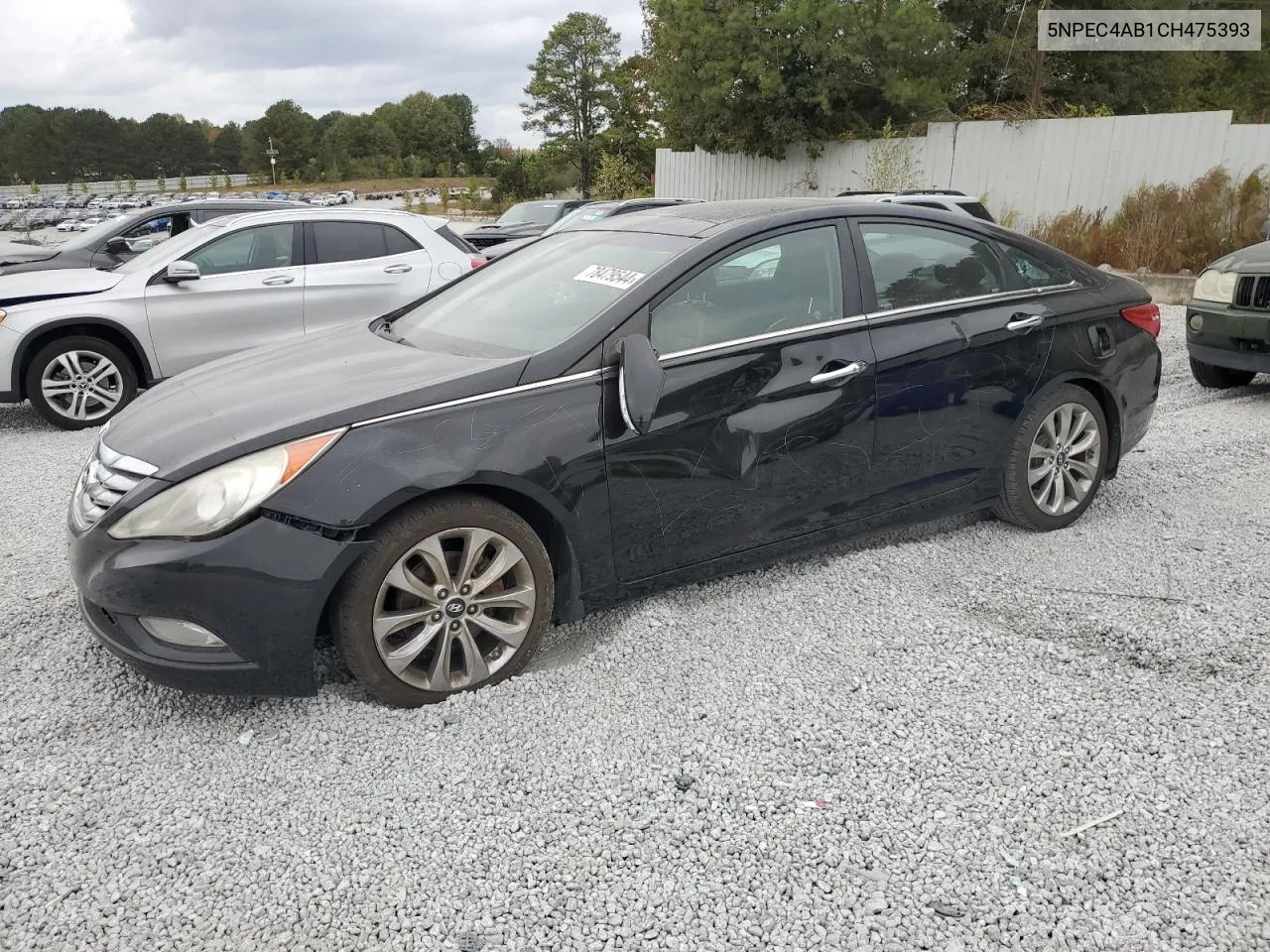 2012 Hyundai Sonata Se VIN: 5NPEC4AB1CH475393 Lot: 78479544