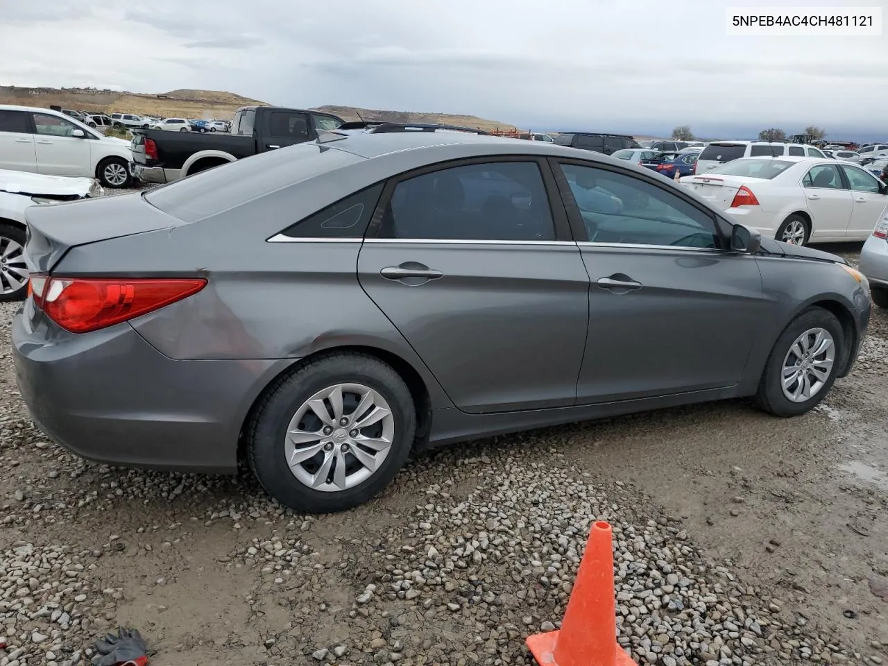 2012 Hyundai Sonata Gls VIN: 5NPEB4AC4CH481121 Lot: 78518894