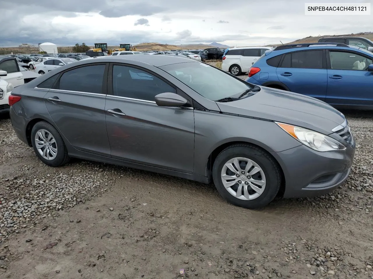 2012 Hyundai Sonata Gls VIN: 5NPEB4AC4CH481121 Lot: 78518894