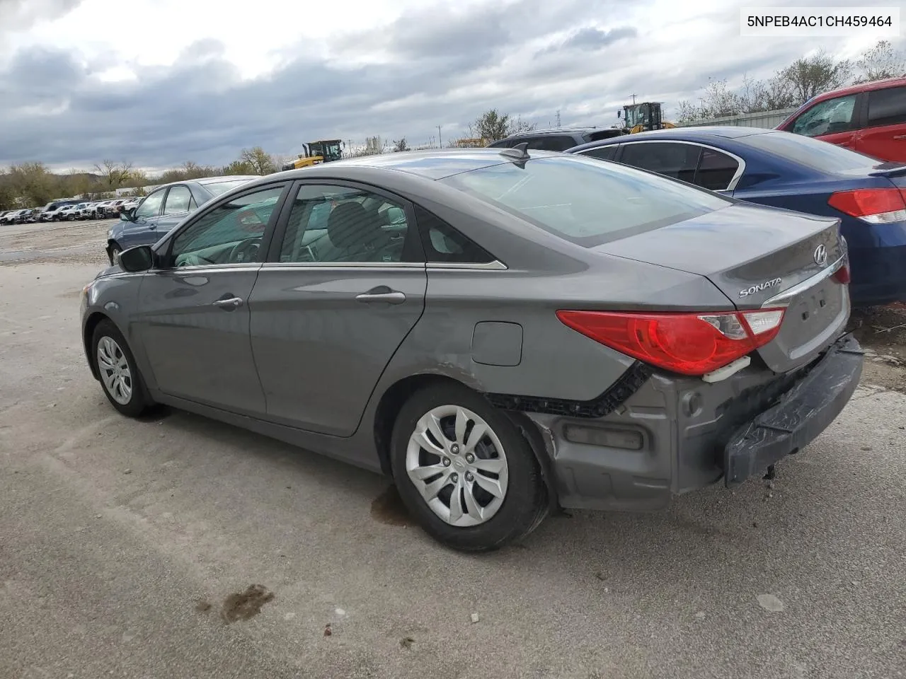 2012 Hyundai Sonata Gls VIN: 5NPEB4AC1CH459464 Lot: 78741844