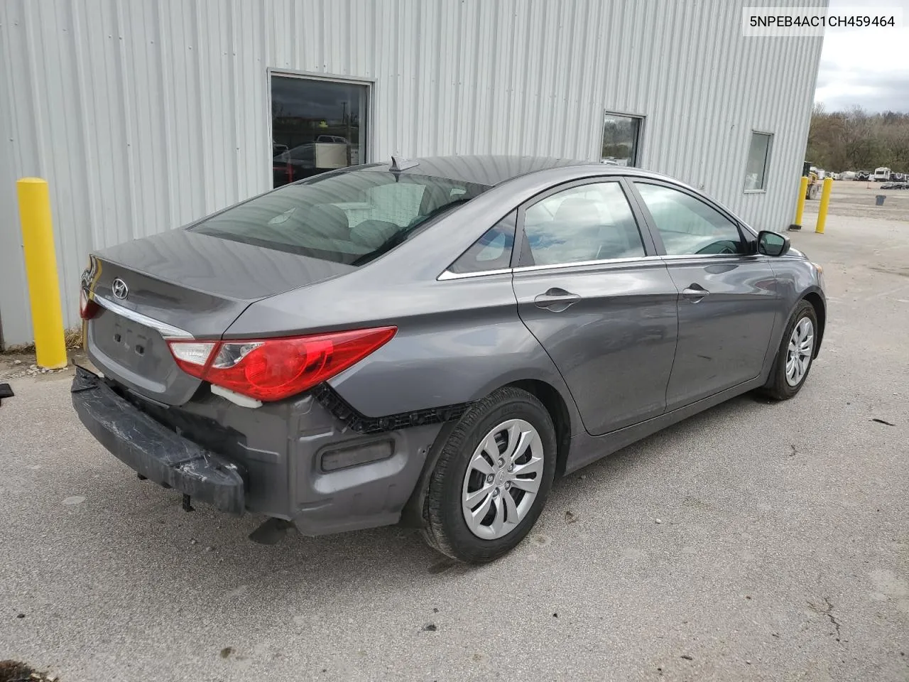 2012 Hyundai Sonata Gls VIN: 5NPEB4AC1CH459464 Lot: 78741844