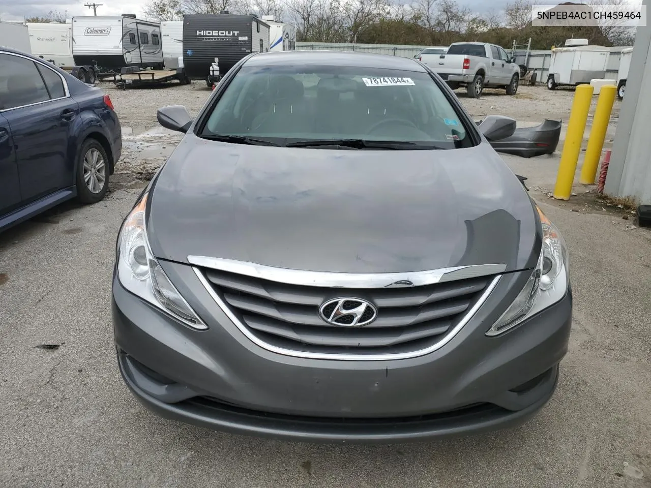 2012 Hyundai Sonata Gls VIN: 5NPEB4AC1CH459464 Lot: 78741844