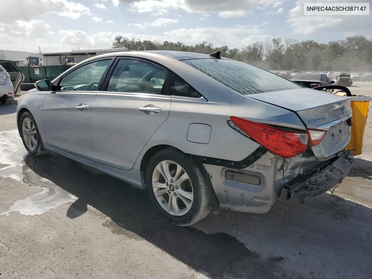 2012 Hyundai Sonata Se VIN: 5NPEC4AC5CH387147 Lot: 78837974