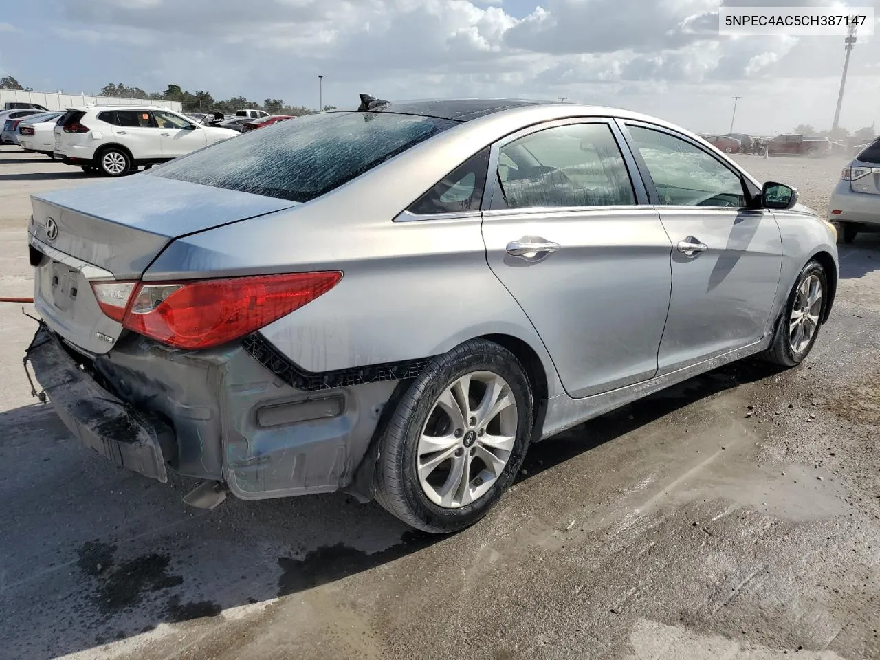 2012 Hyundai Sonata Se VIN: 5NPEC4AC5CH387147 Lot: 78837974