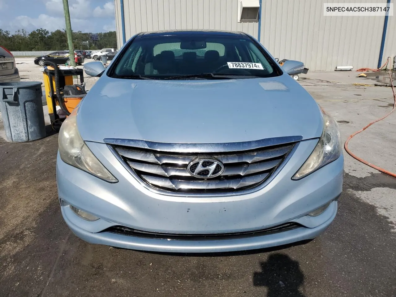 2012 Hyundai Sonata Se VIN: 5NPEC4AC5CH387147 Lot: 78837974