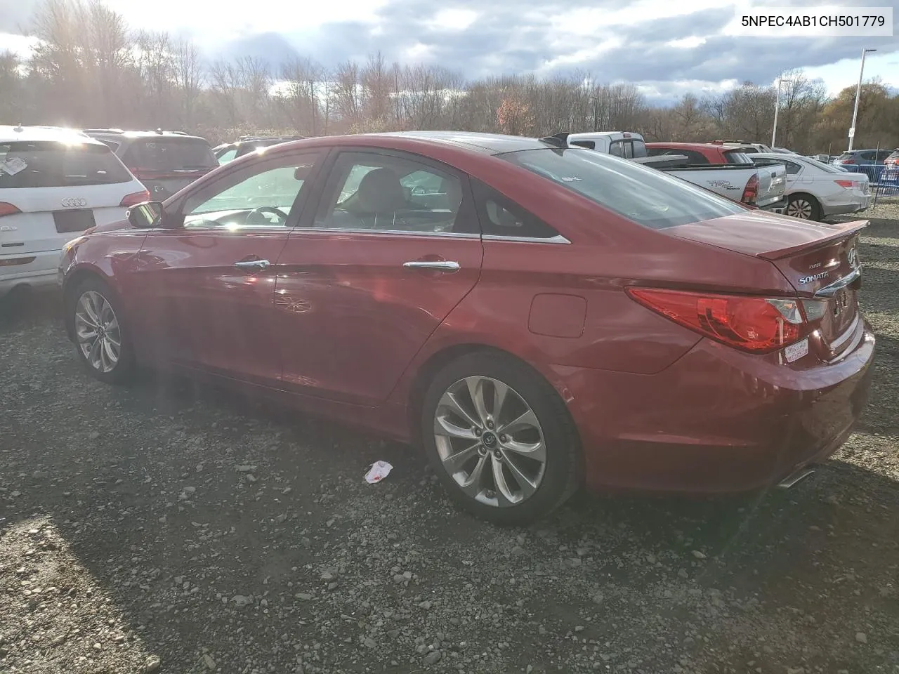 2012 Hyundai Sonata Se VIN: 5NPEC4AB1CH501779 Lot: 78880694