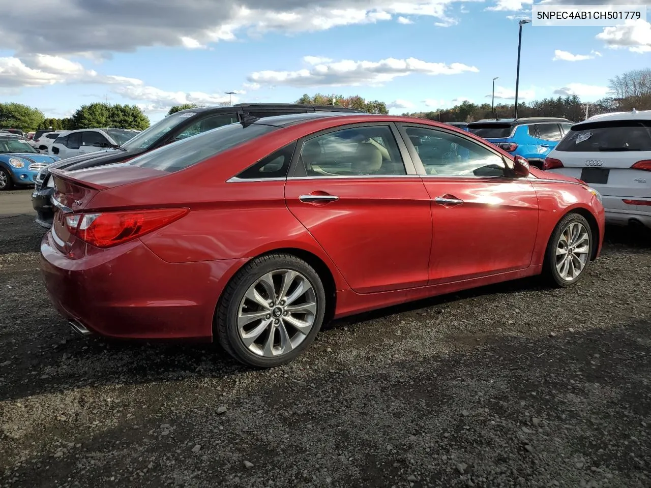 2012 Hyundai Sonata Se VIN: 5NPEC4AB1CH501779 Lot: 78880694