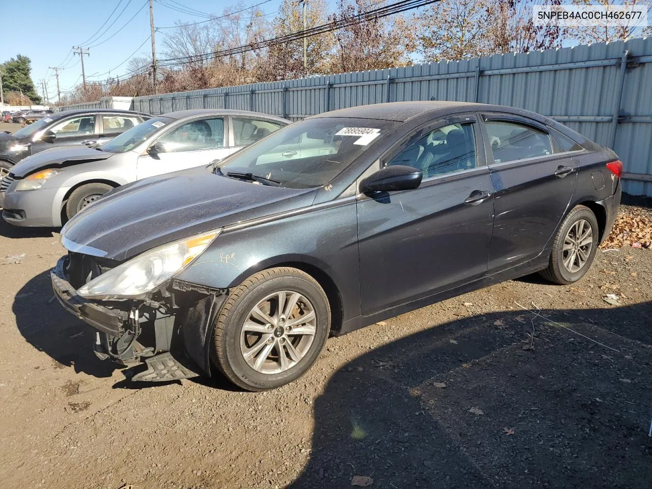 2012 Hyundai Sonata Gls VIN: 5NPEB4AC0CH462677 Lot: 78895904