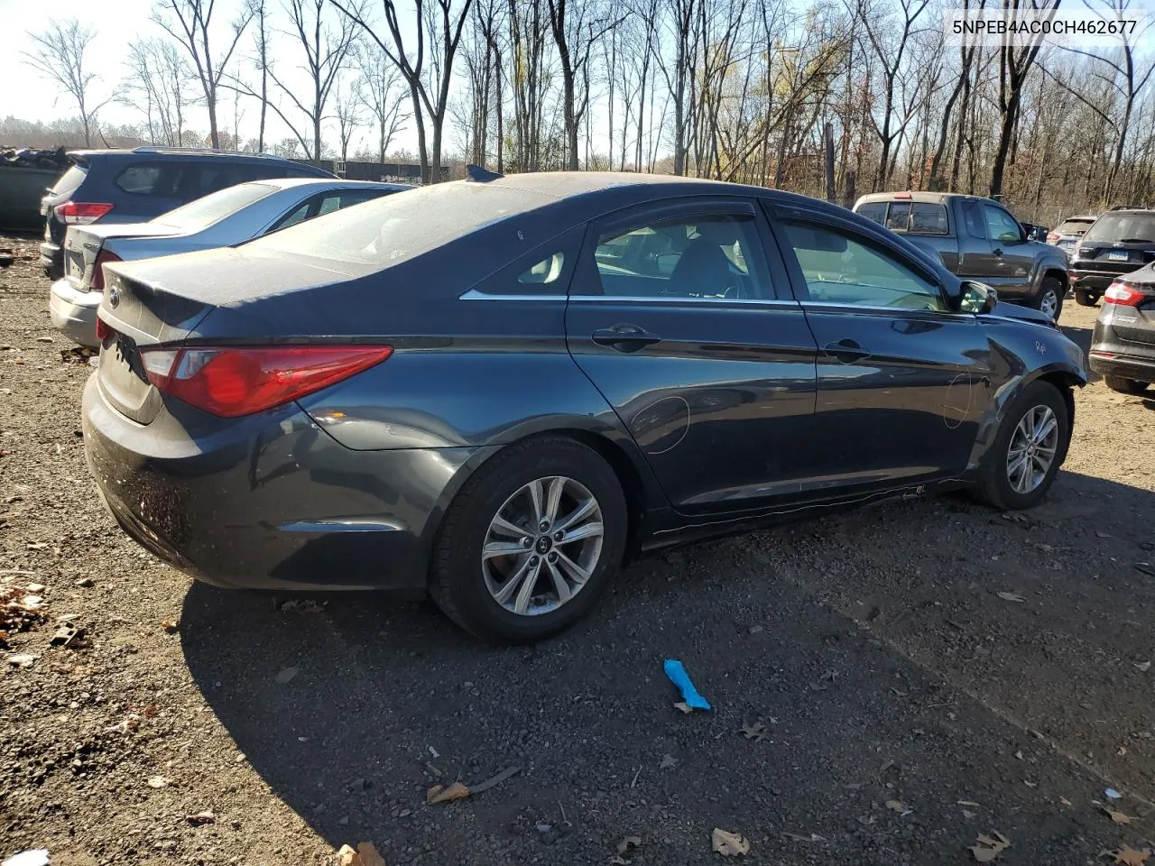 2012 Hyundai Sonata Gls VIN: 5NPEB4AC0CH462677 Lot: 78895904