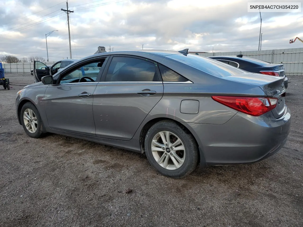 2012 Hyundai Sonata Gls VIN: 5NPEB4AC7CH354220 Lot: 78939824