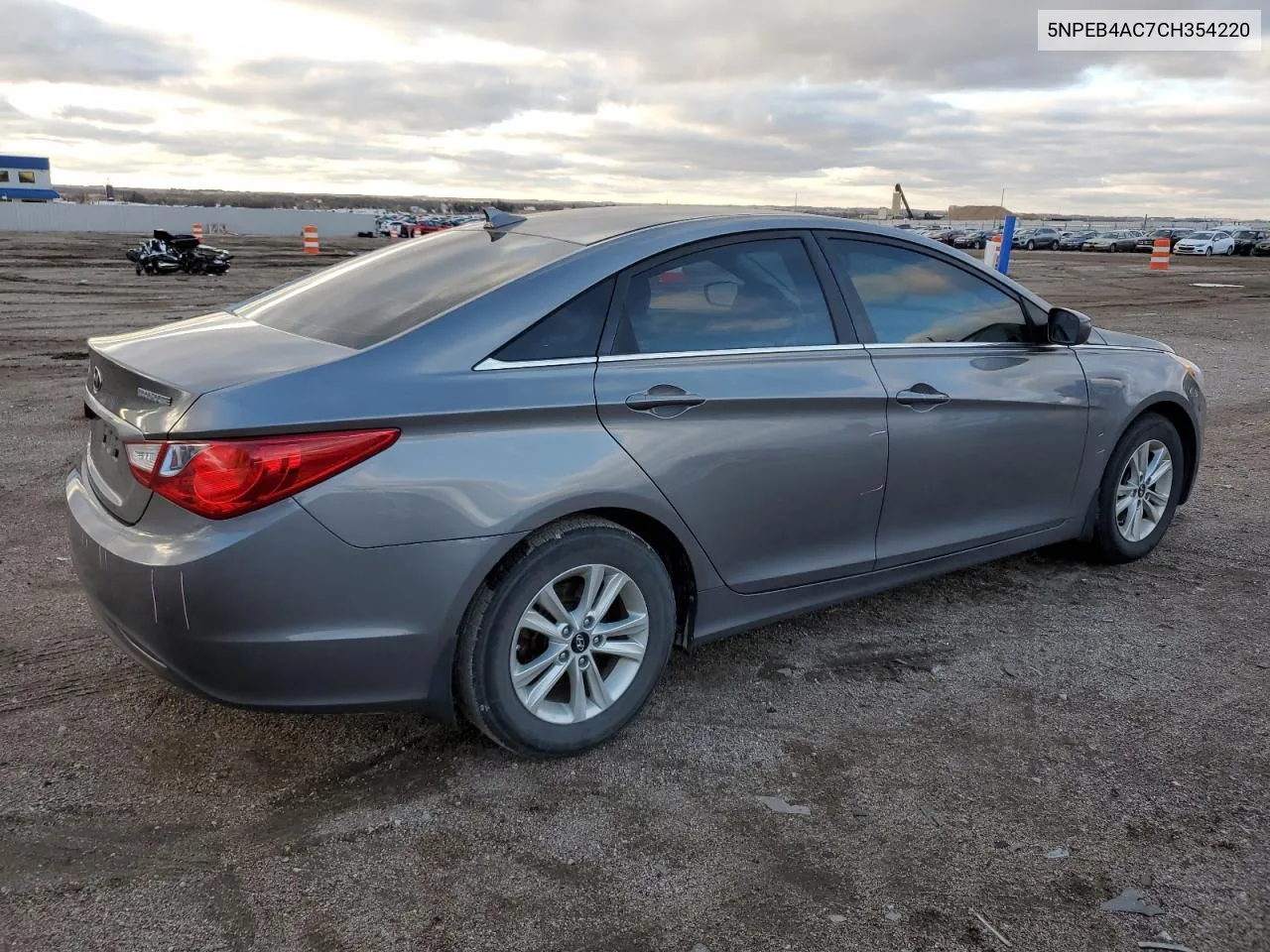 2012 Hyundai Sonata Gls VIN: 5NPEB4AC7CH354220 Lot: 78939824