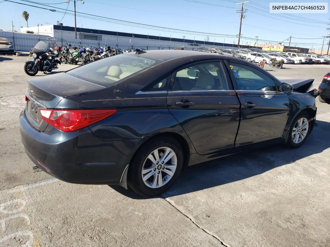 2012 Hyundai Sonata Gls VIN: 5NPEB4AC7CH460523 Lot: 79267693