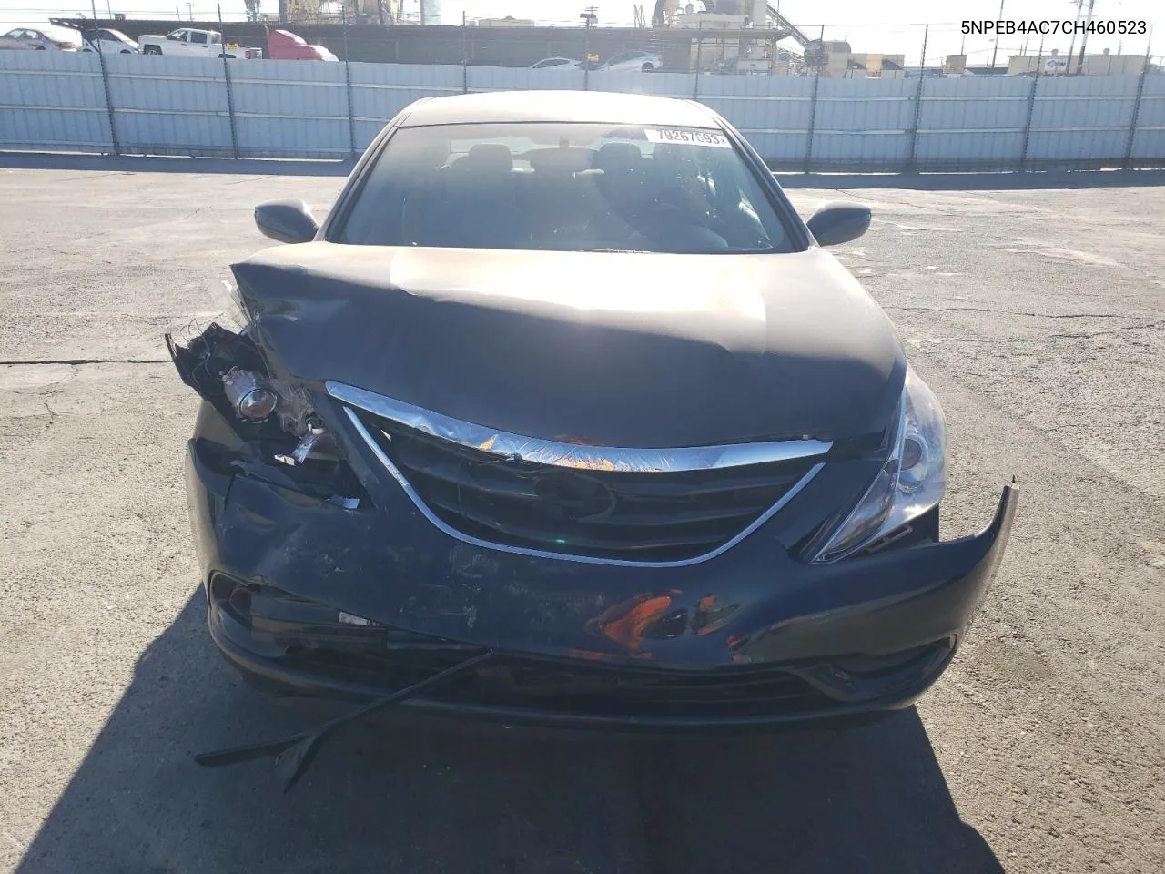 2012 Hyundai Sonata Gls VIN: 5NPEB4AC7CH460523 Lot: 79267693