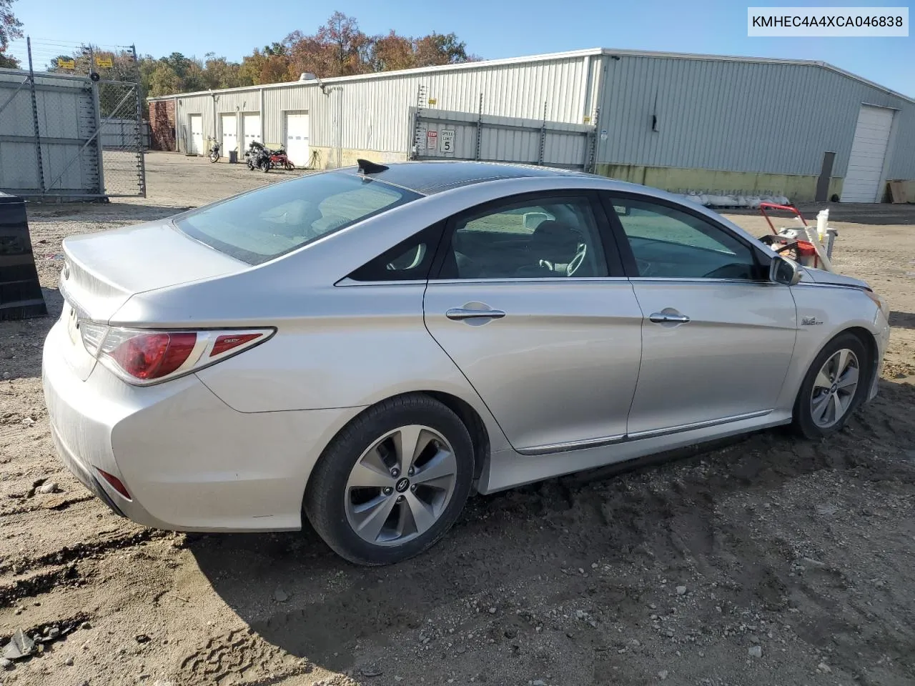 2012 Hyundai Sonata Hybrid VIN: KMHEC4A4XCA046838 Lot: 79303034