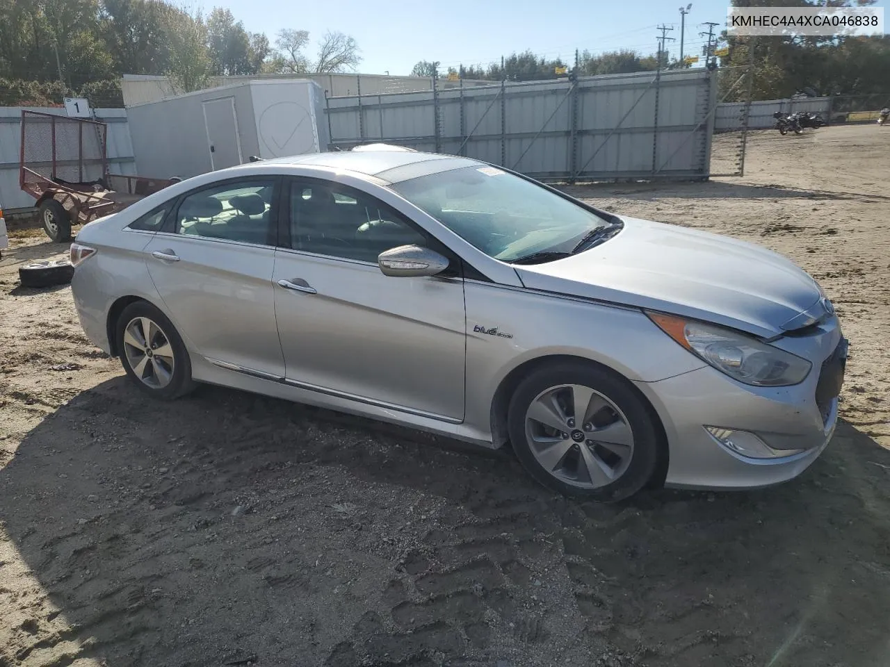 2012 Hyundai Sonata Hybrid VIN: KMHEC4A4XCA046838 Lot: 79303034